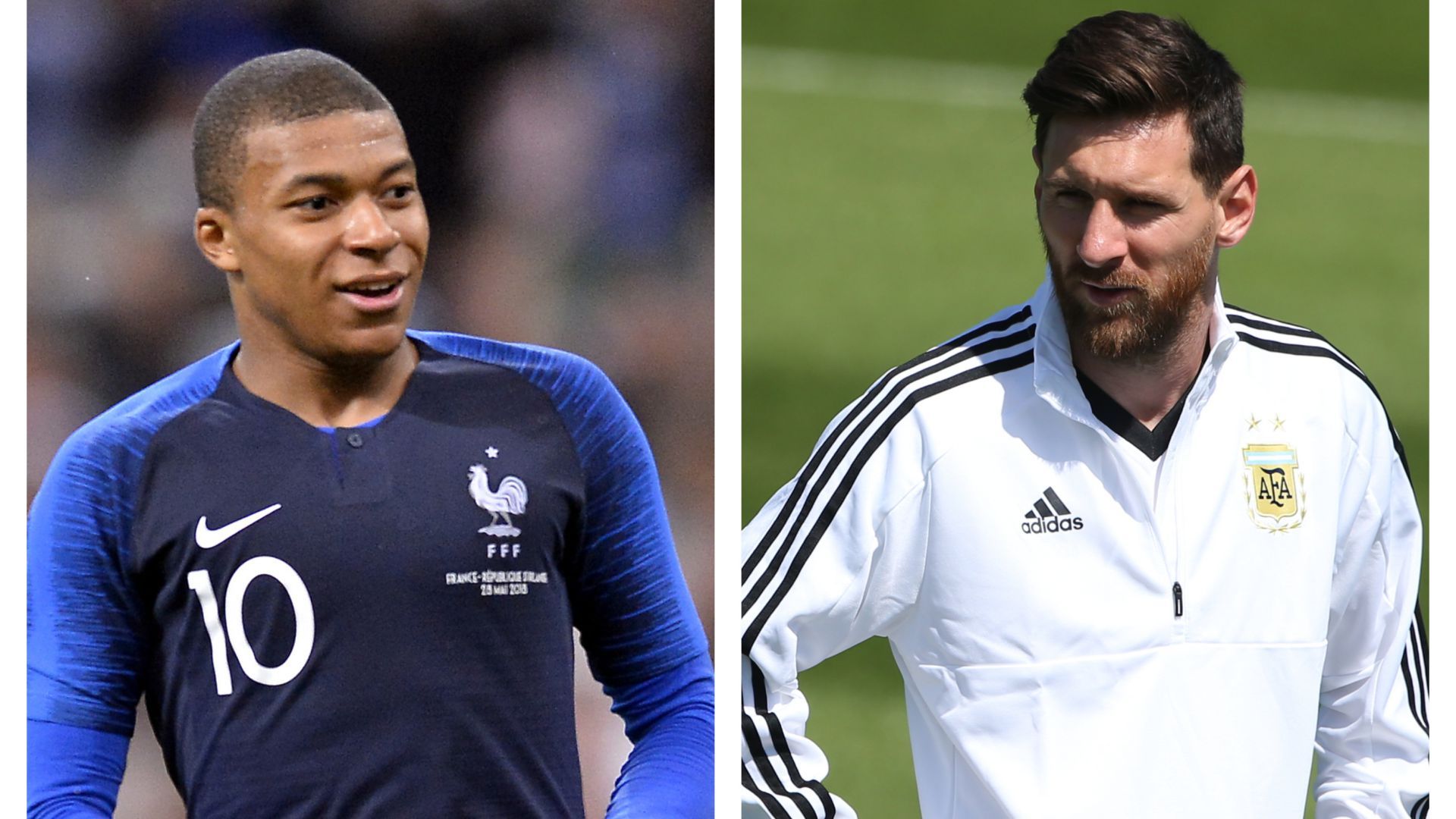 Mbappé Messi