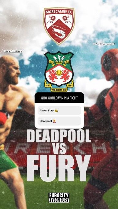 Tyson Fury Deadpool