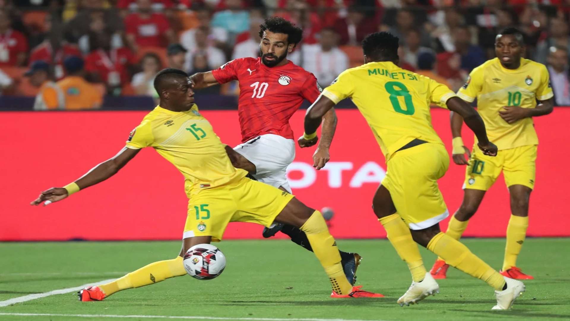 Salah vs Zimbabwe Afcon 2019