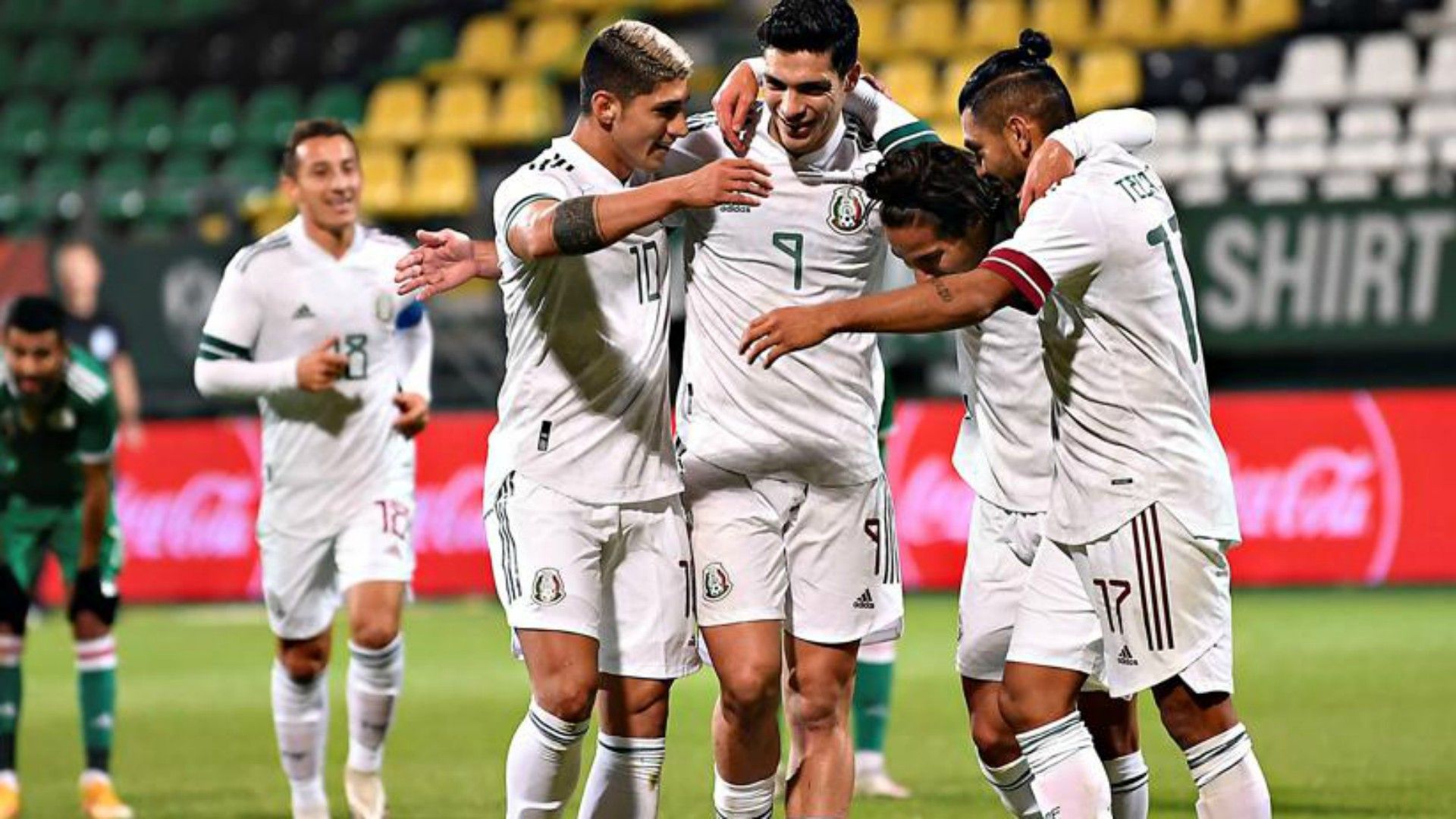 Jesús Manuel Corona Raul Jimenez Alan Pulido Diego Lainez Selección Mexicana