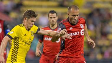 Will Trapp Benoit Cheyrou Columbus Crew Toronto FC