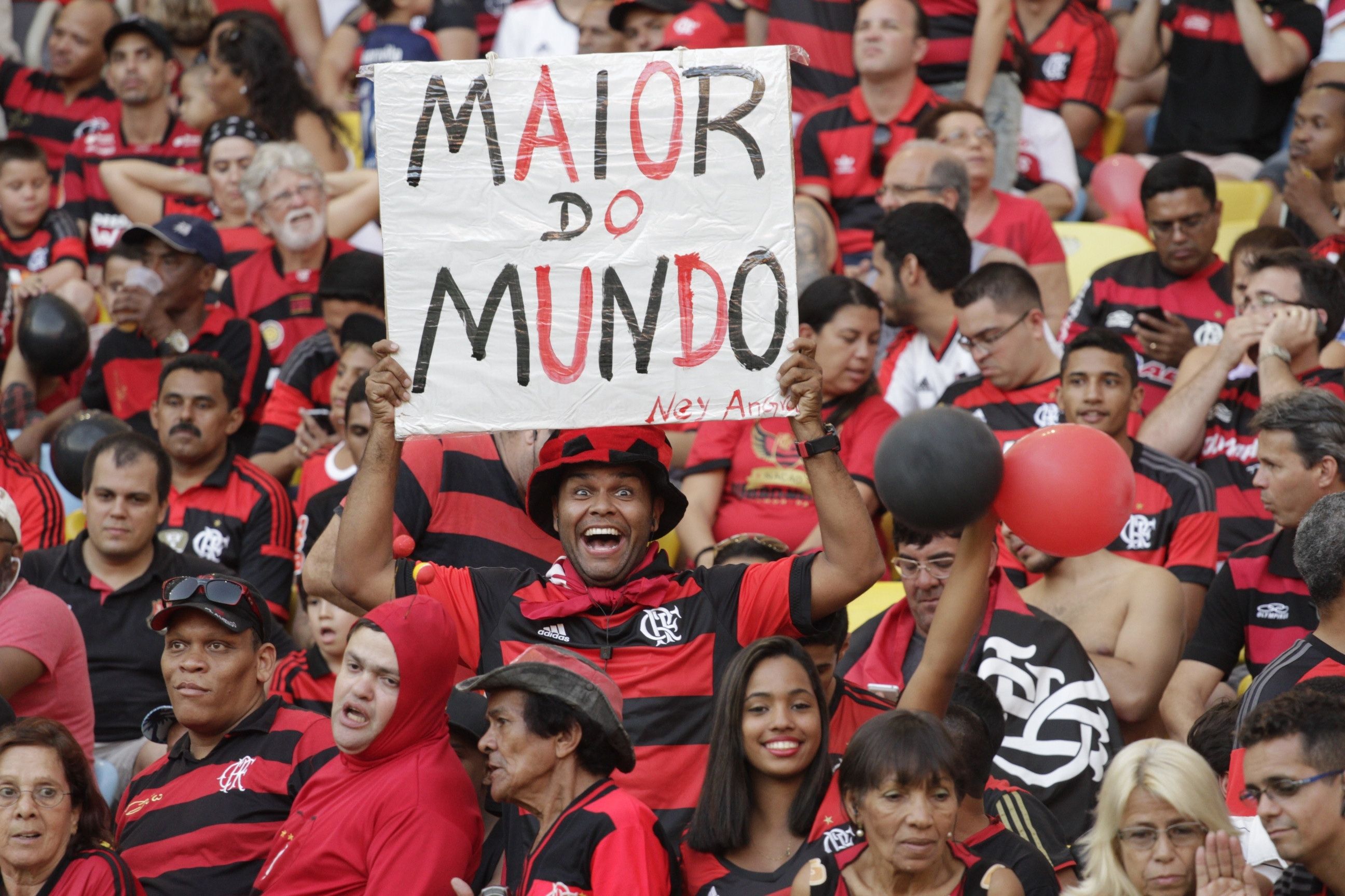 Torcida do Flamengo - Agosto 2015 Maracanã
