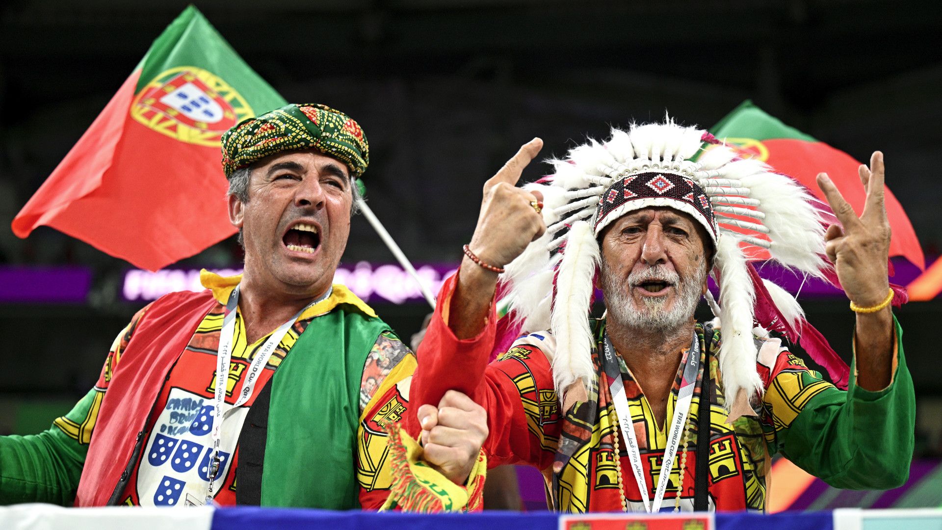 Portugal fans World Cup