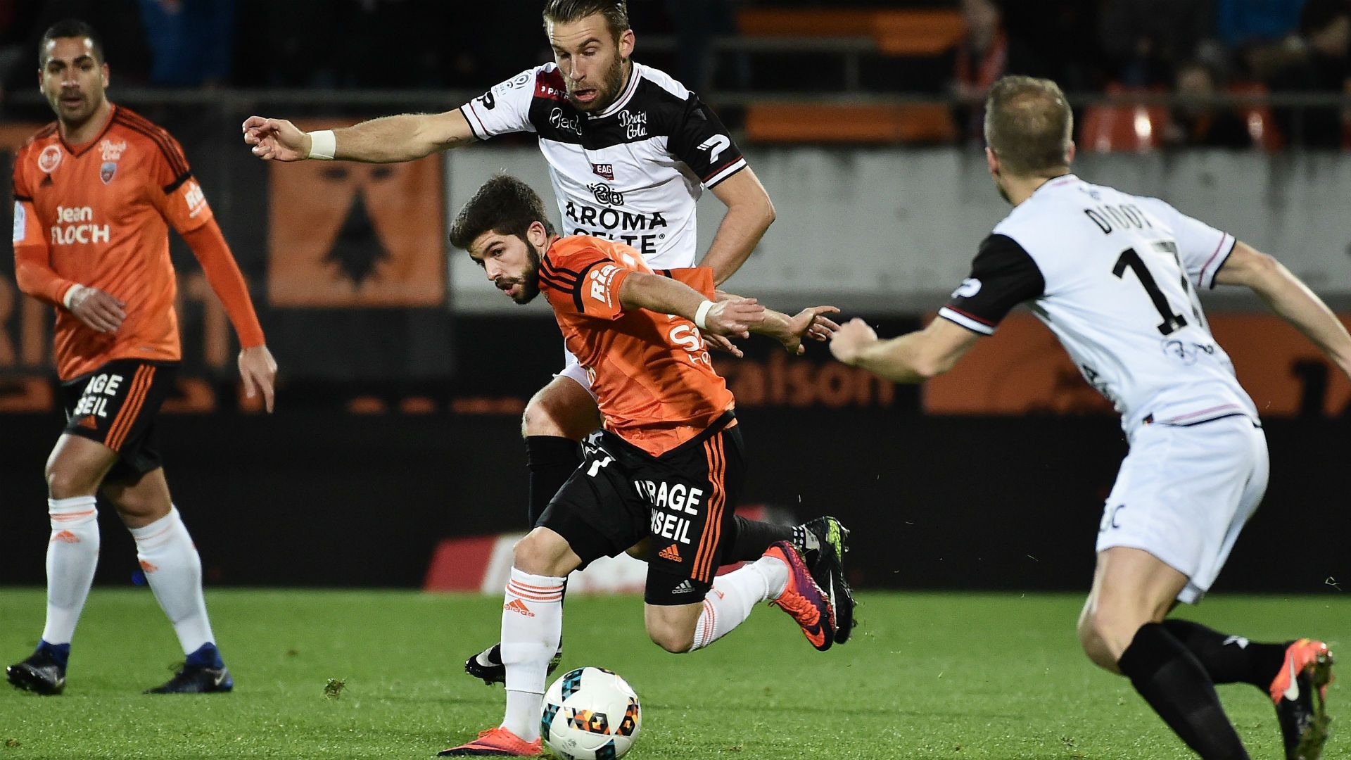 Jimmy Cabot Lorient Guingamp