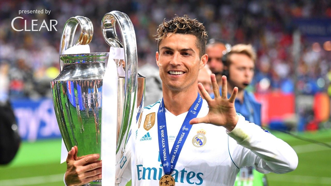 Cristiano Ronaldo Clear Liga Champions