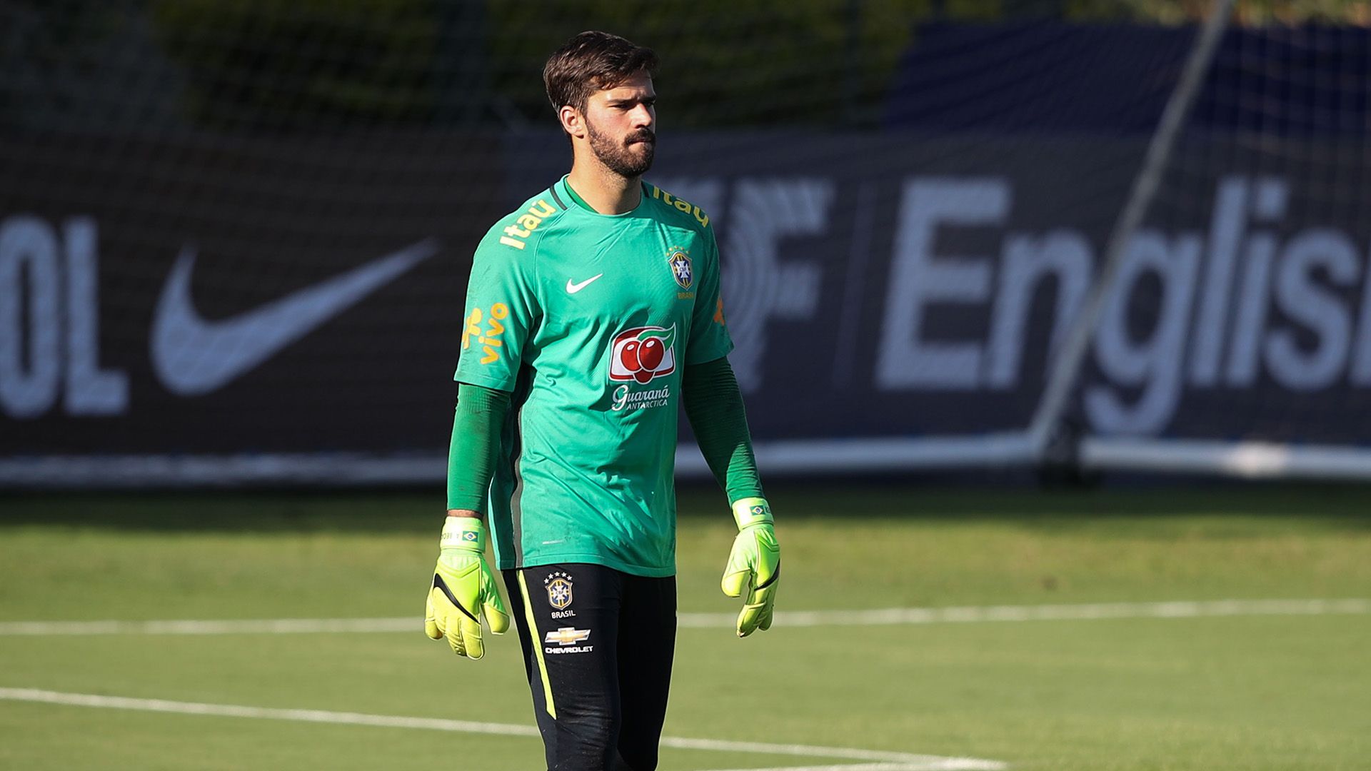 Alisson Brasil treino 21032017