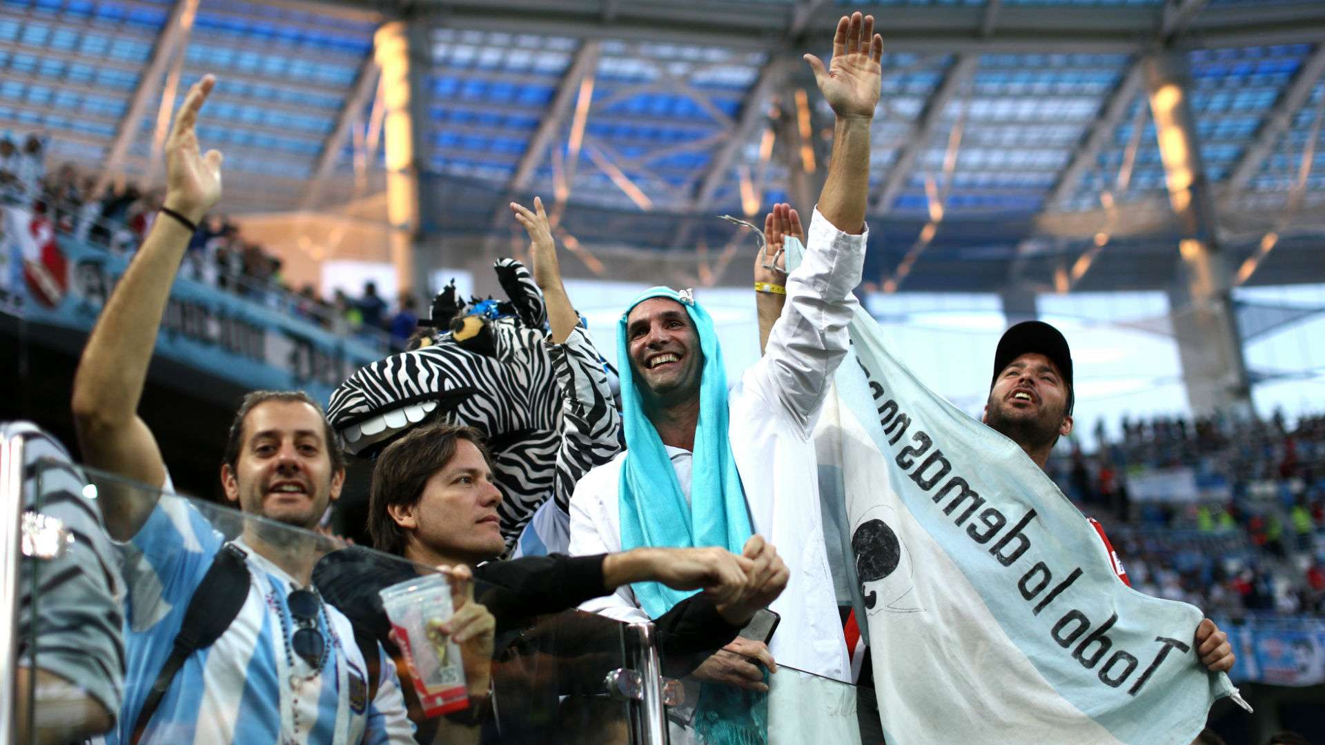 Fans Argentina Croatia Croacia Wolrd Cup 2018 21062018