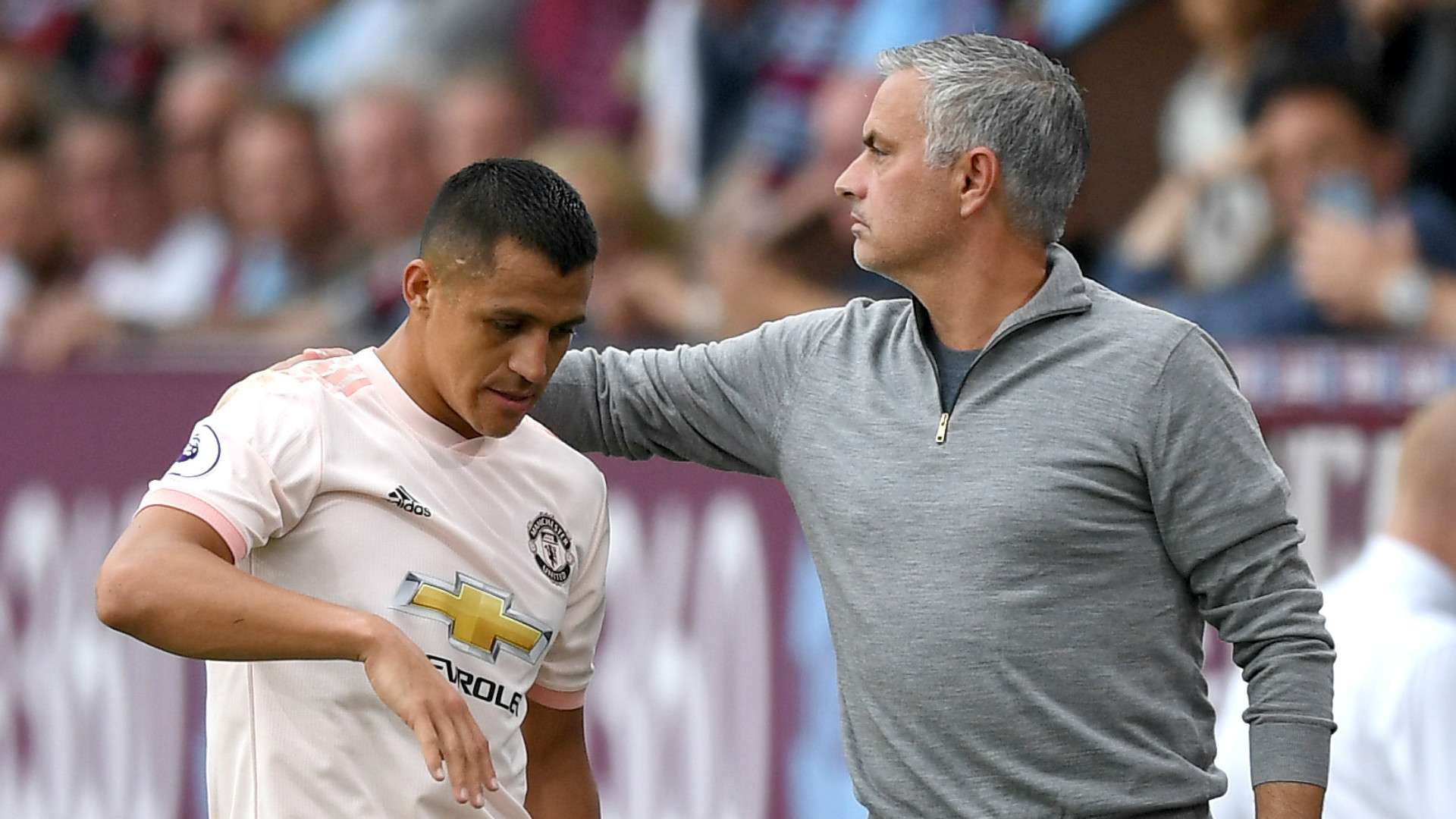 Alexis Sanchez Jose Mourinho Manchester United 2018-19