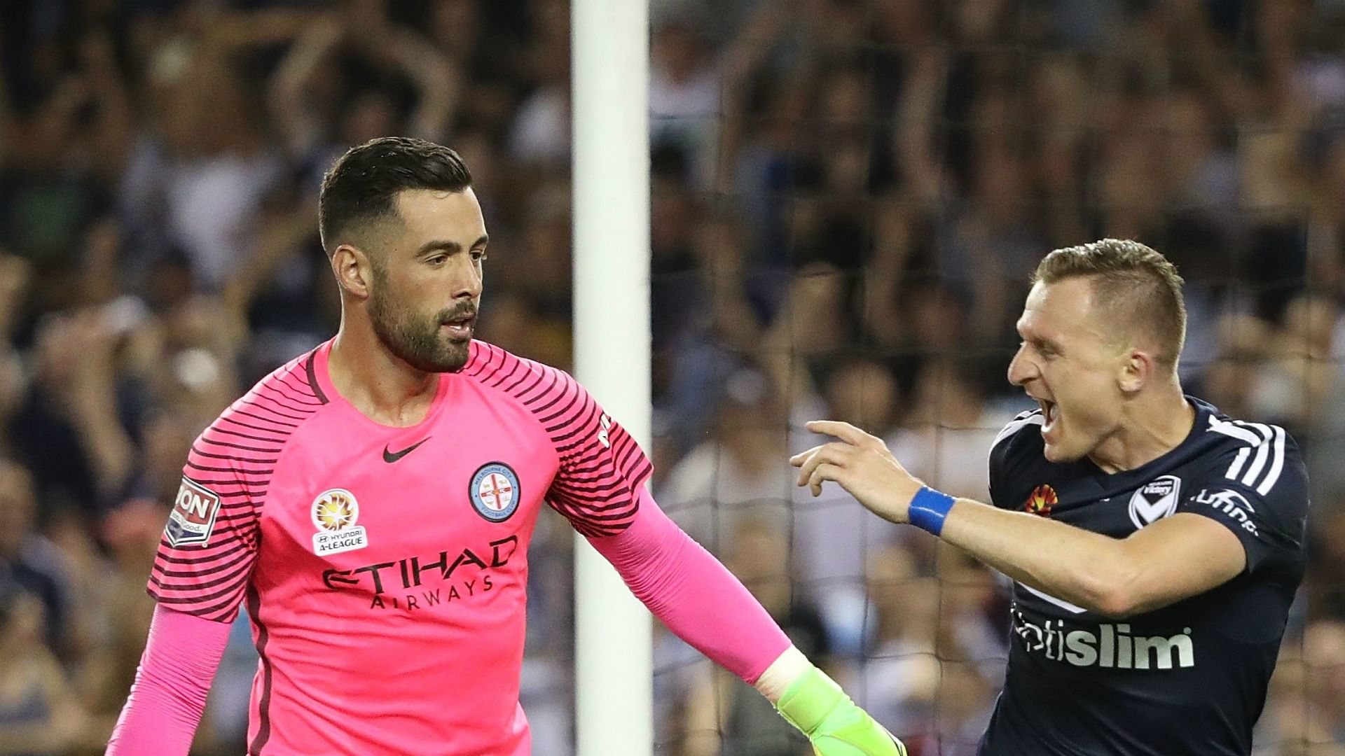 Dean Bouzanis Melbourne Victory v Melbourne City A-League 04022017