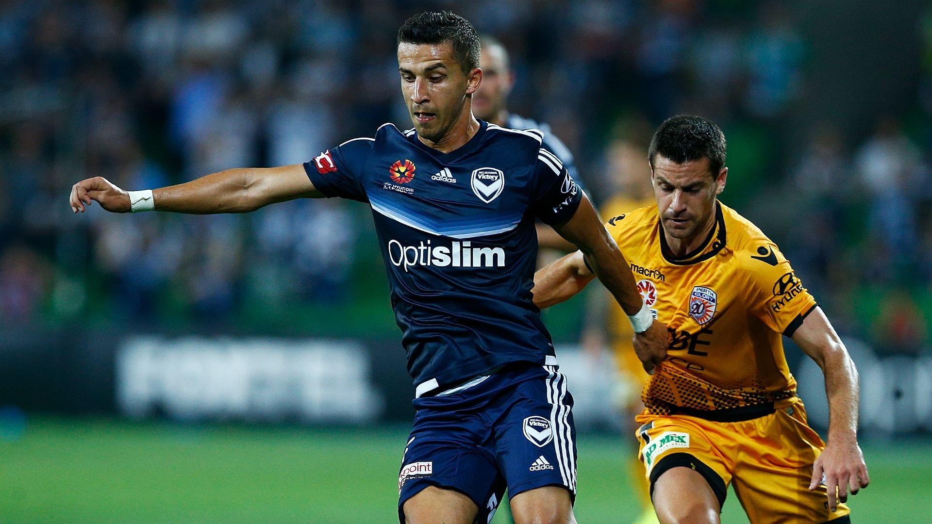 Daniel Georgievski Melbourne Victory v Perth Glory A-League 11032017