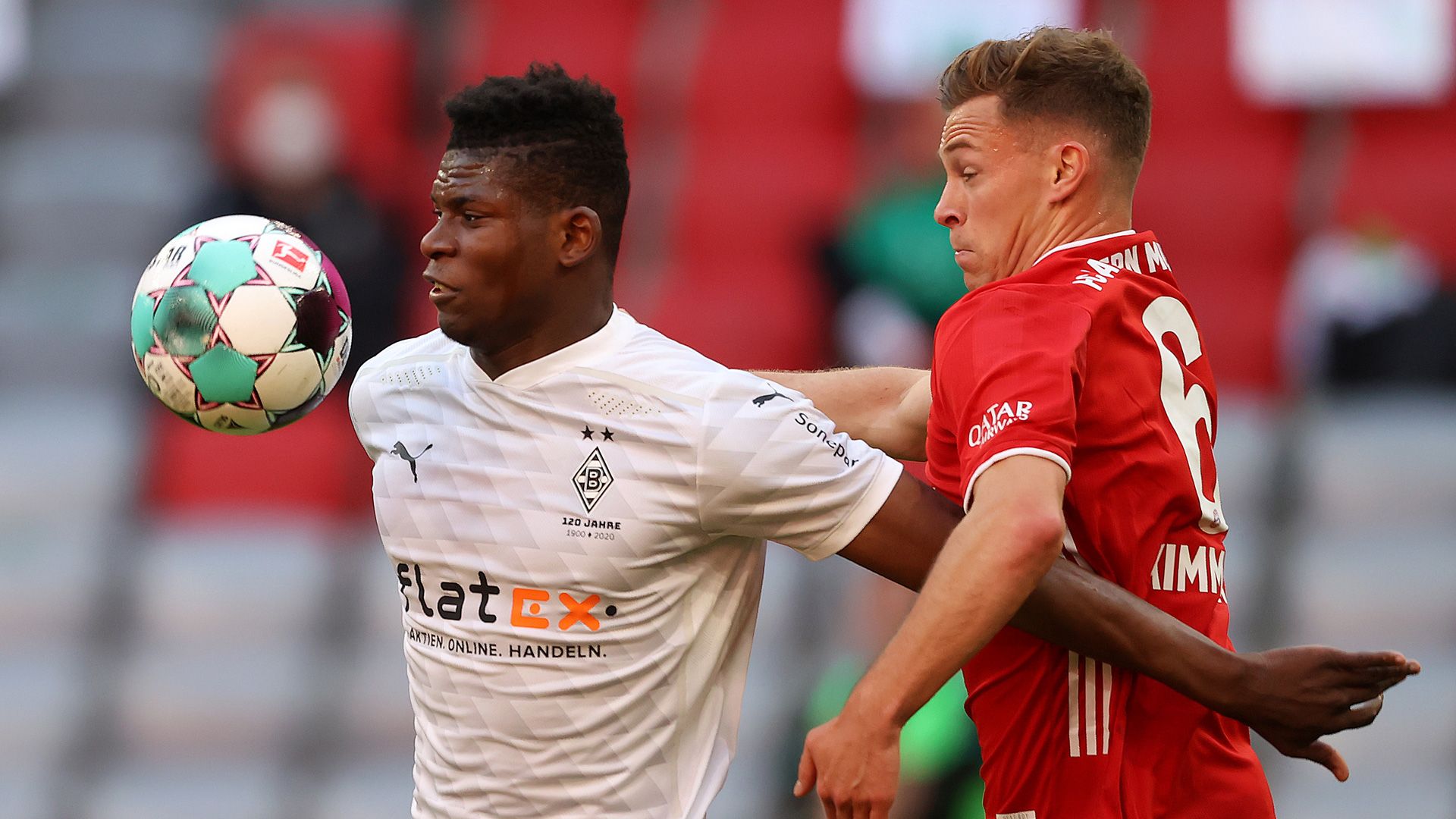 Embolo Gladbach Kimmich FC Bayern 0521