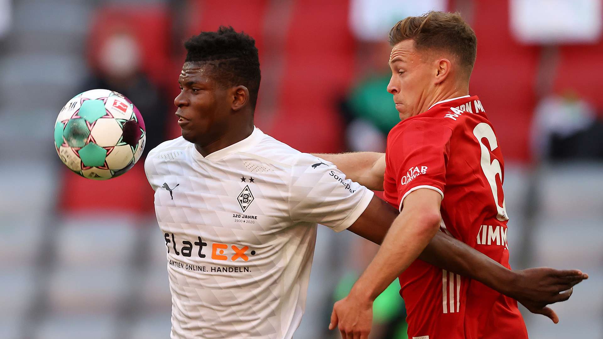 Embolo Gladbach Kimmich FC Bayern 0521