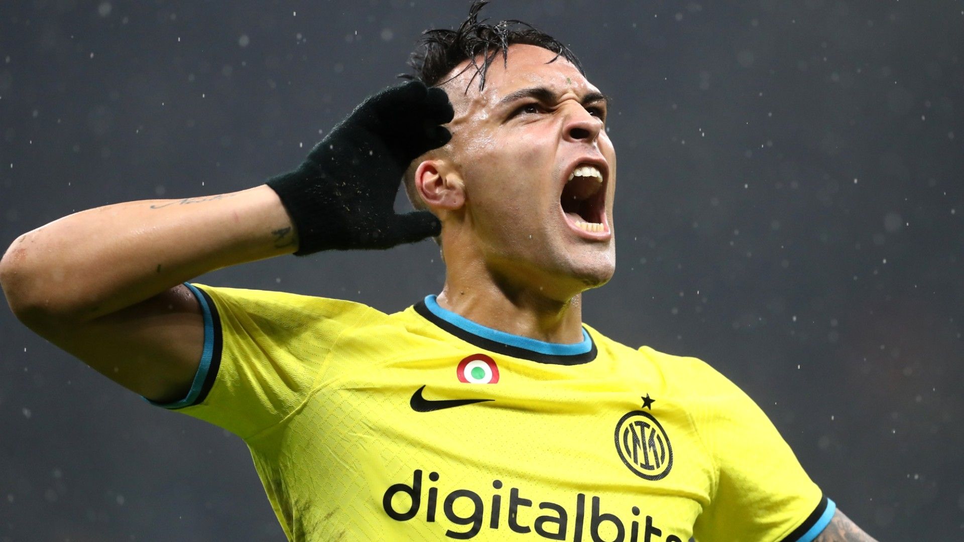 Lautaro Martinez Inter Bologna Serie A