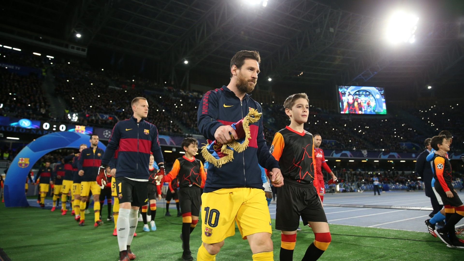 Lionel Messi - Napoli Barcelona