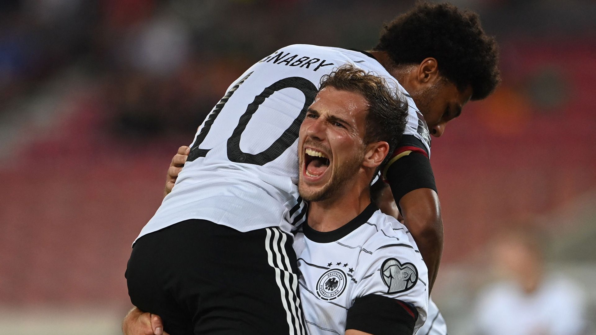 Serge Gnabry Leon Goretzka Germany 0921