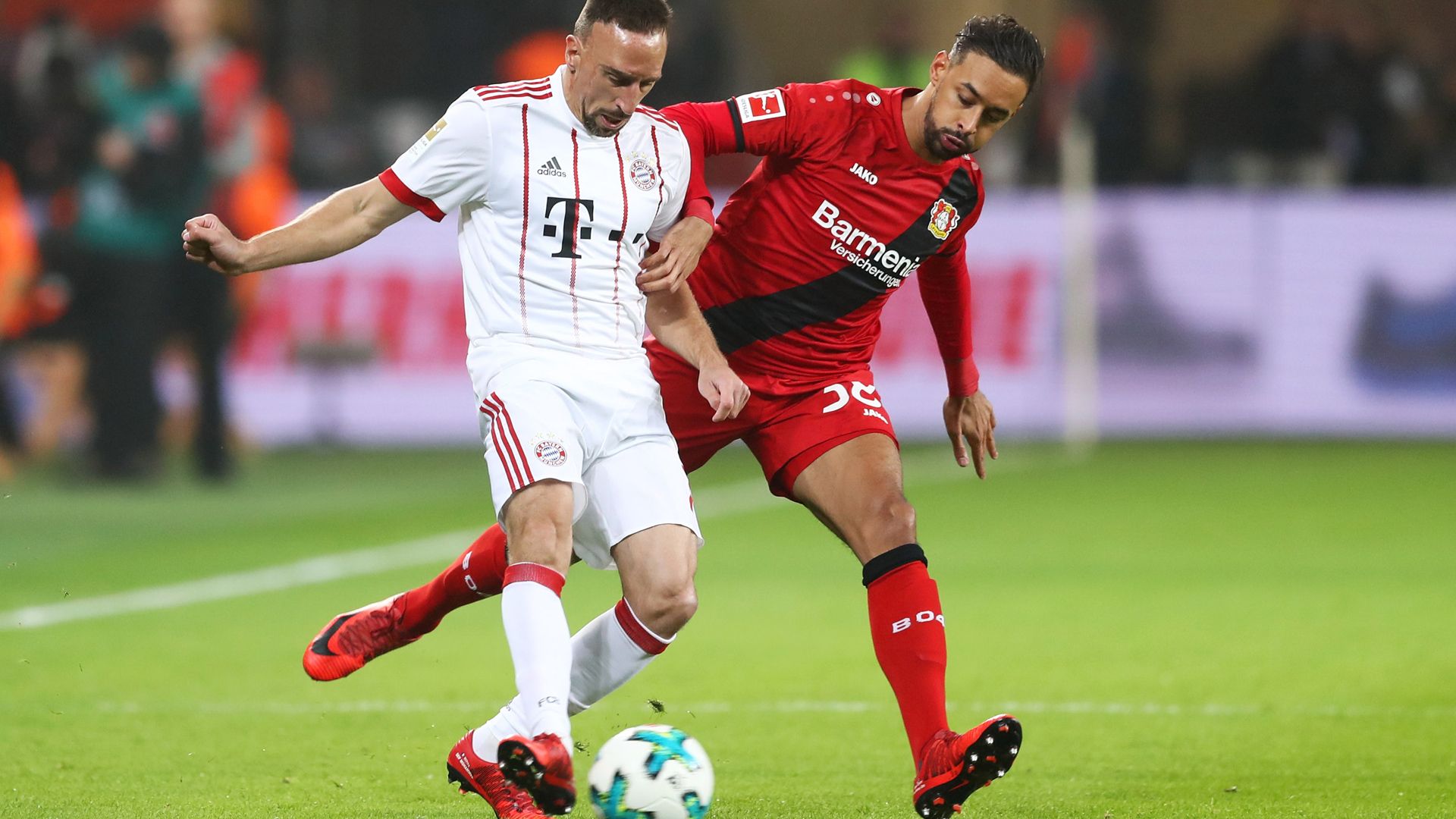 Bayer Leverkusen FC Bayern München Ribery Bellarabi