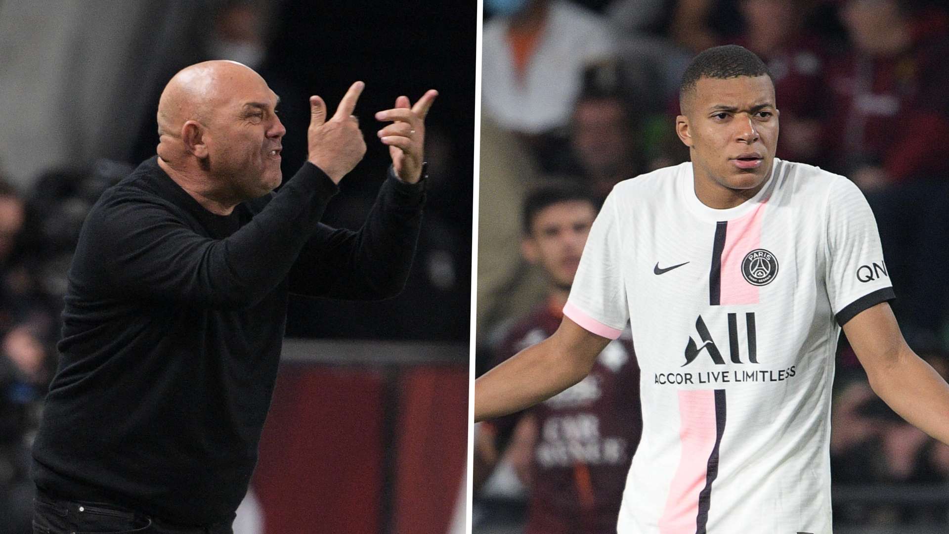 Antonetti Mbappé Metz-PSG