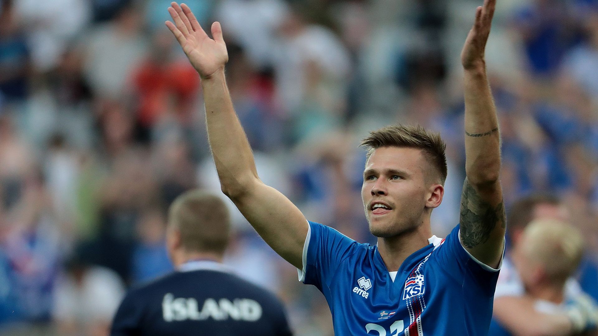 Arnor Ingvi Traustason - Iceland vs Austria