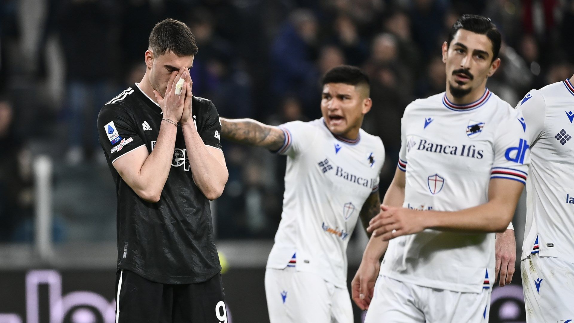 Vlahovic Juventus Sampdoria