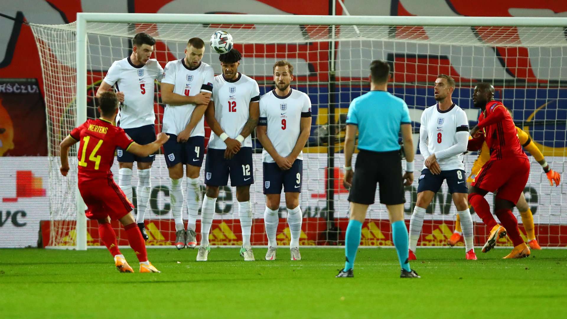 Dries Mertens Belgium vs England 2020-21