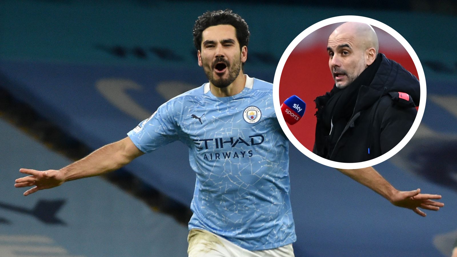Ilkay Gündogan Pep Guardiola Manchester City