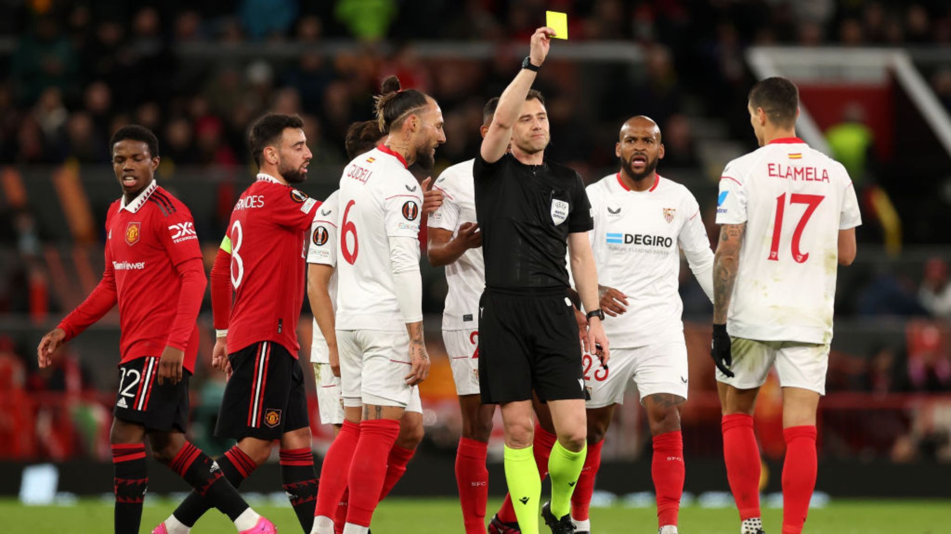 Lamela, Manchester United vs. Sevilla