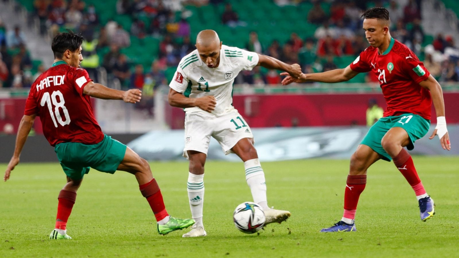 morocco - algeria arab cup 2021