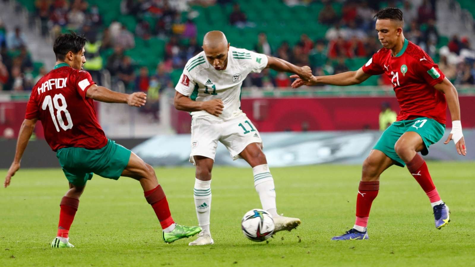 morocco - algeria arab cup 2021