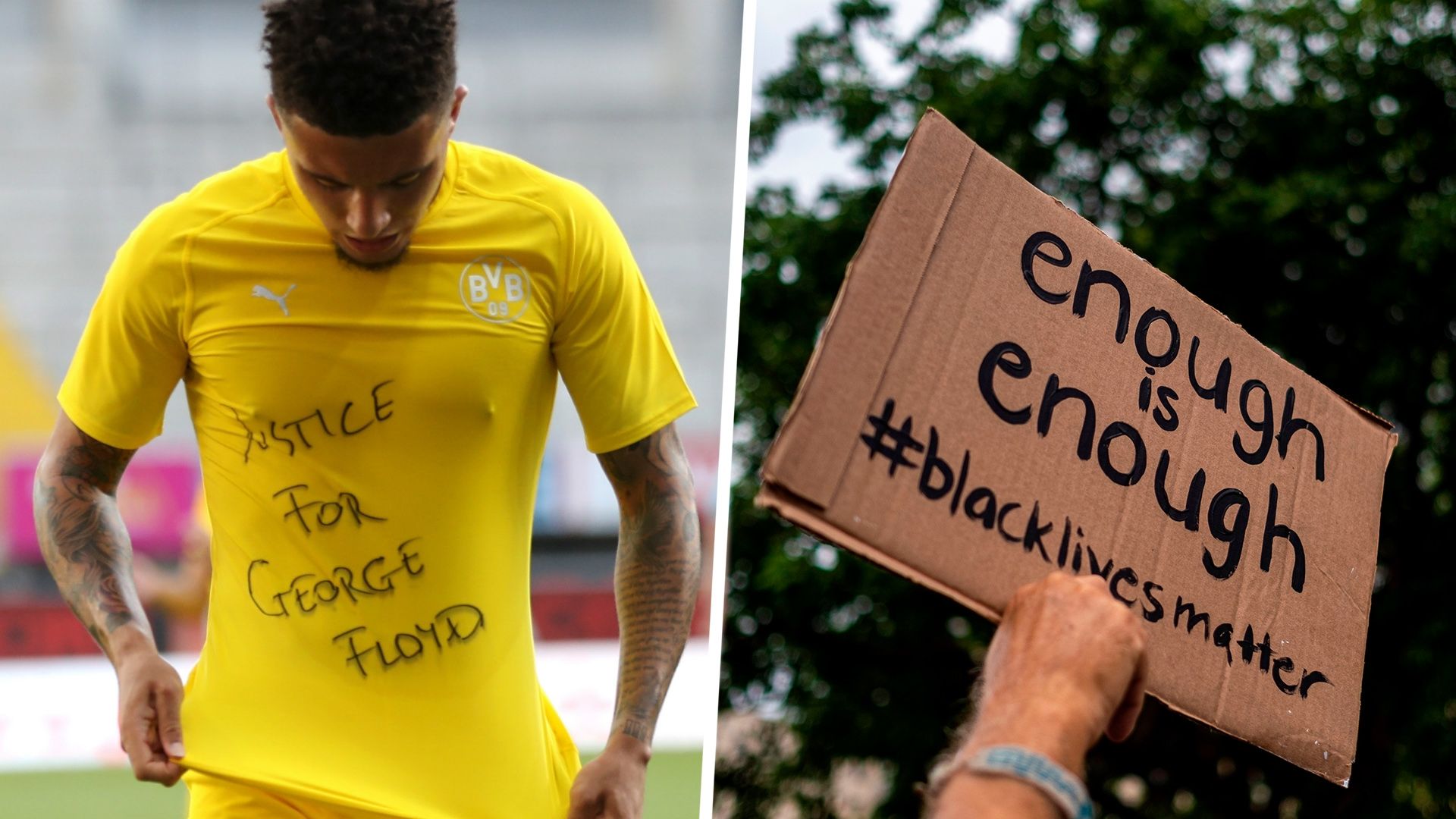 Jadon Sancho BLM GFX