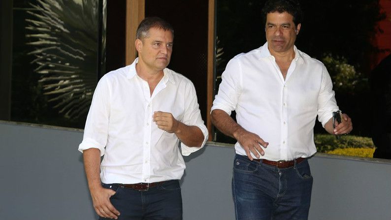 Diego Aguirre e Raí - São Paulo - 10/03/2018