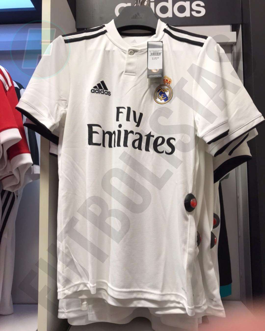 Real Madrid shirt 2018/19