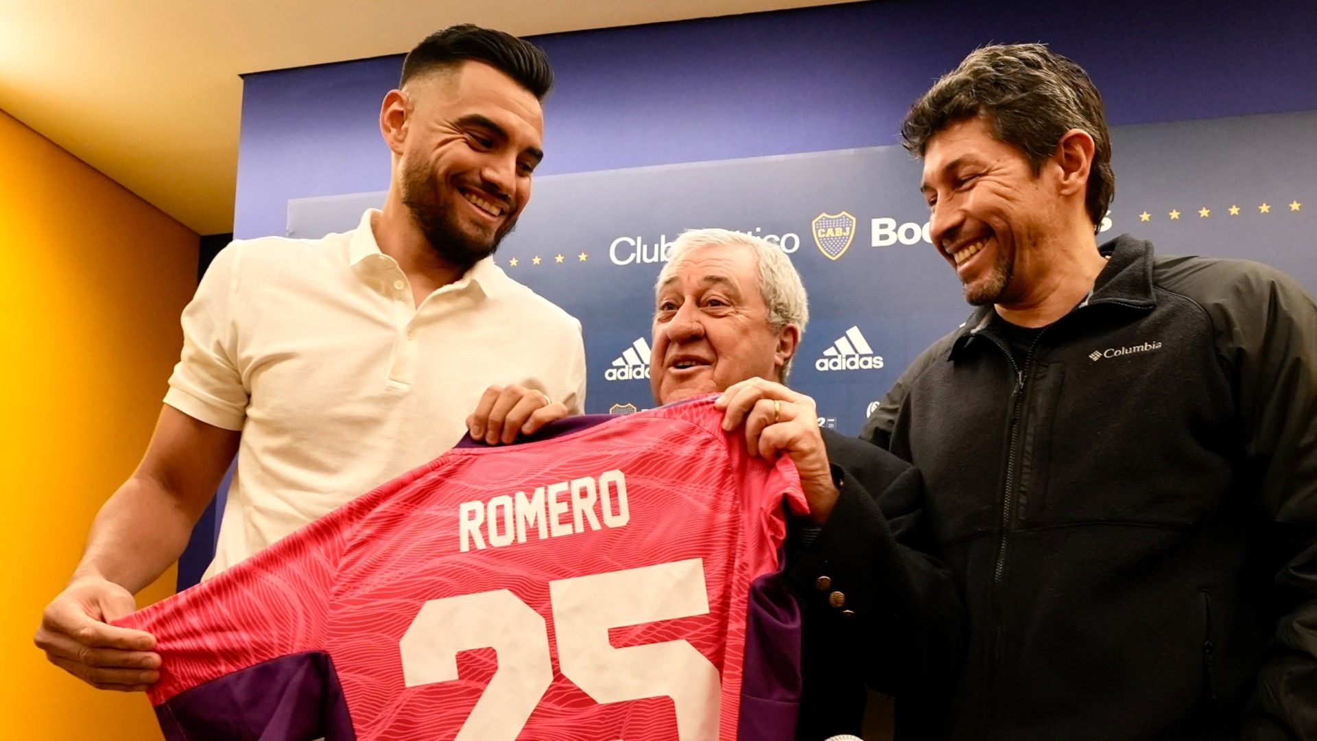 Sergio Romero Presentacion Boca 08082022