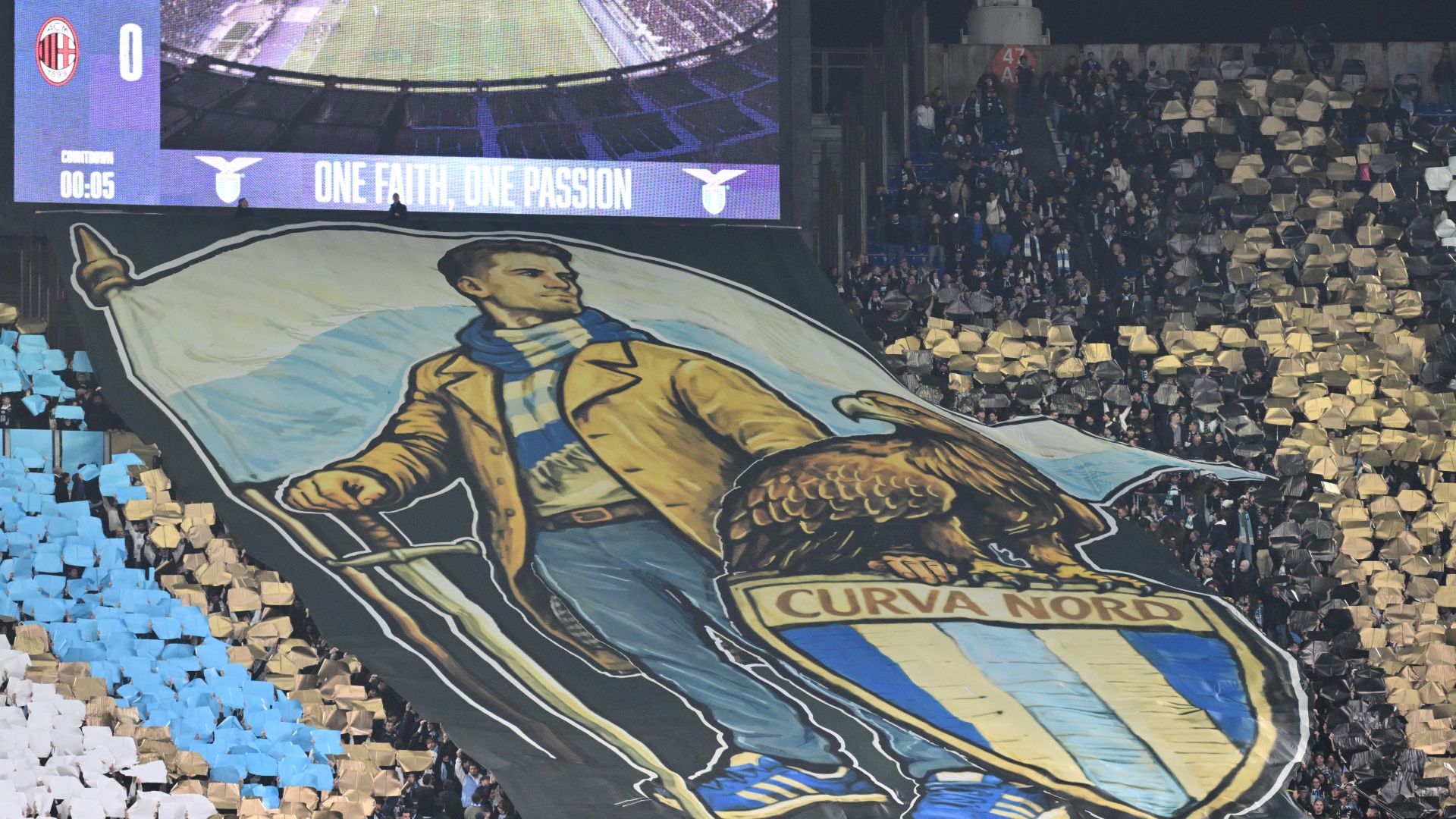 Lazio fans Lazio Milan