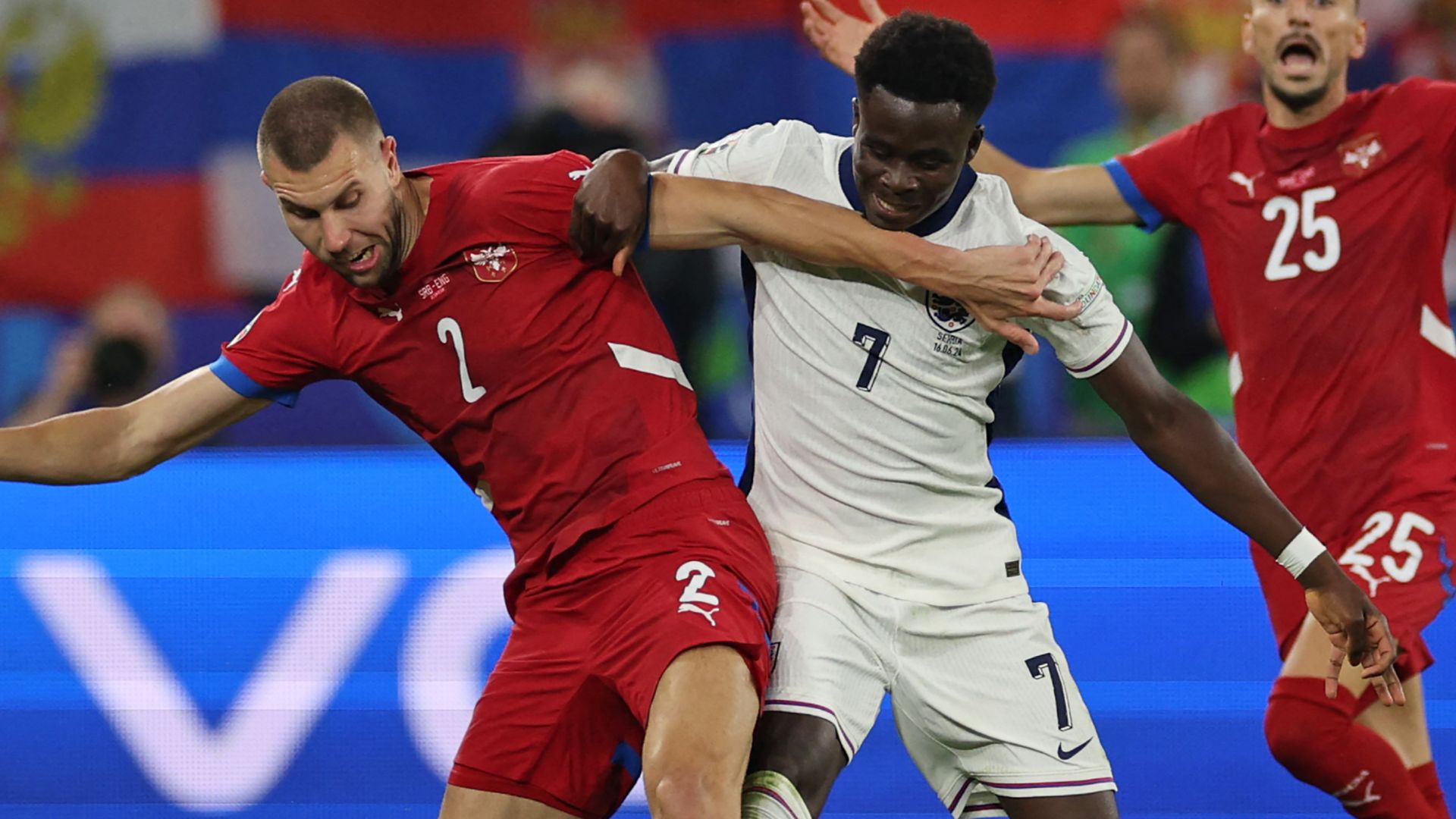 Bukayo Saka England 2024