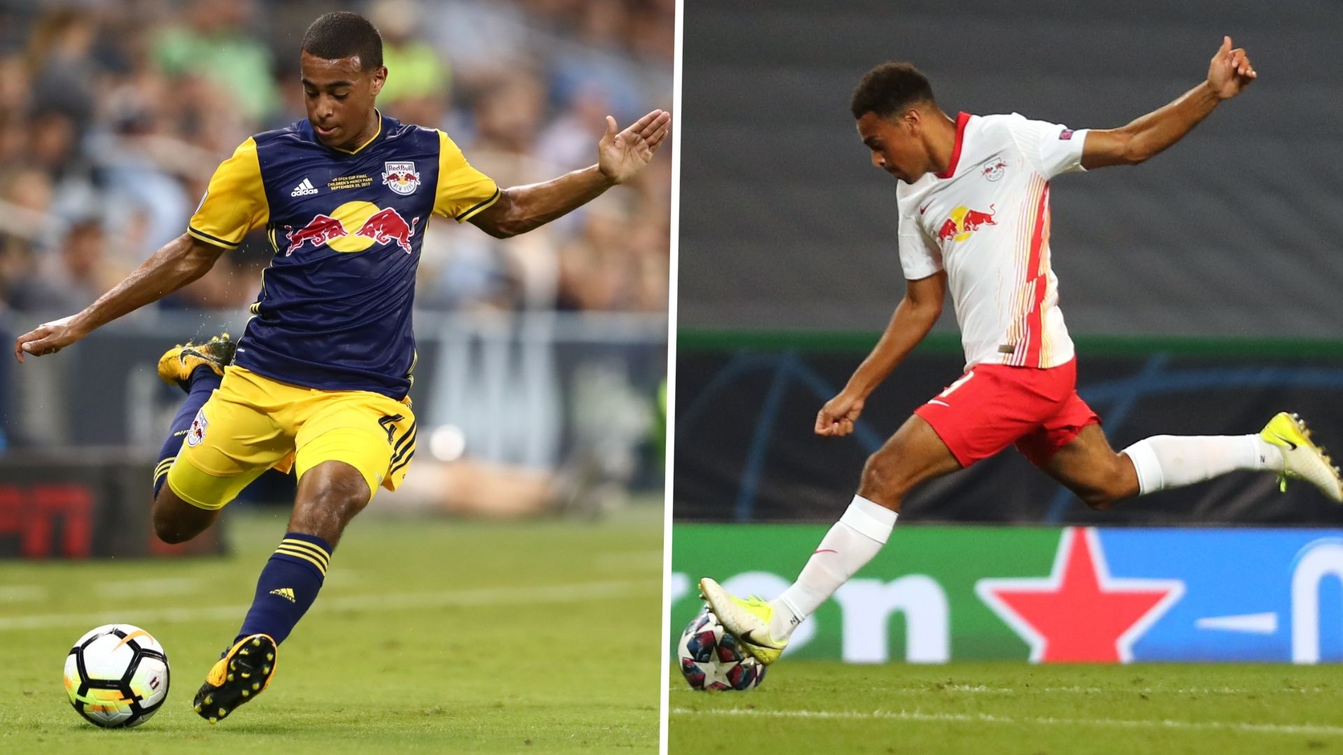 Tyler Adams RB Leipzig New York Red Bulls GFX