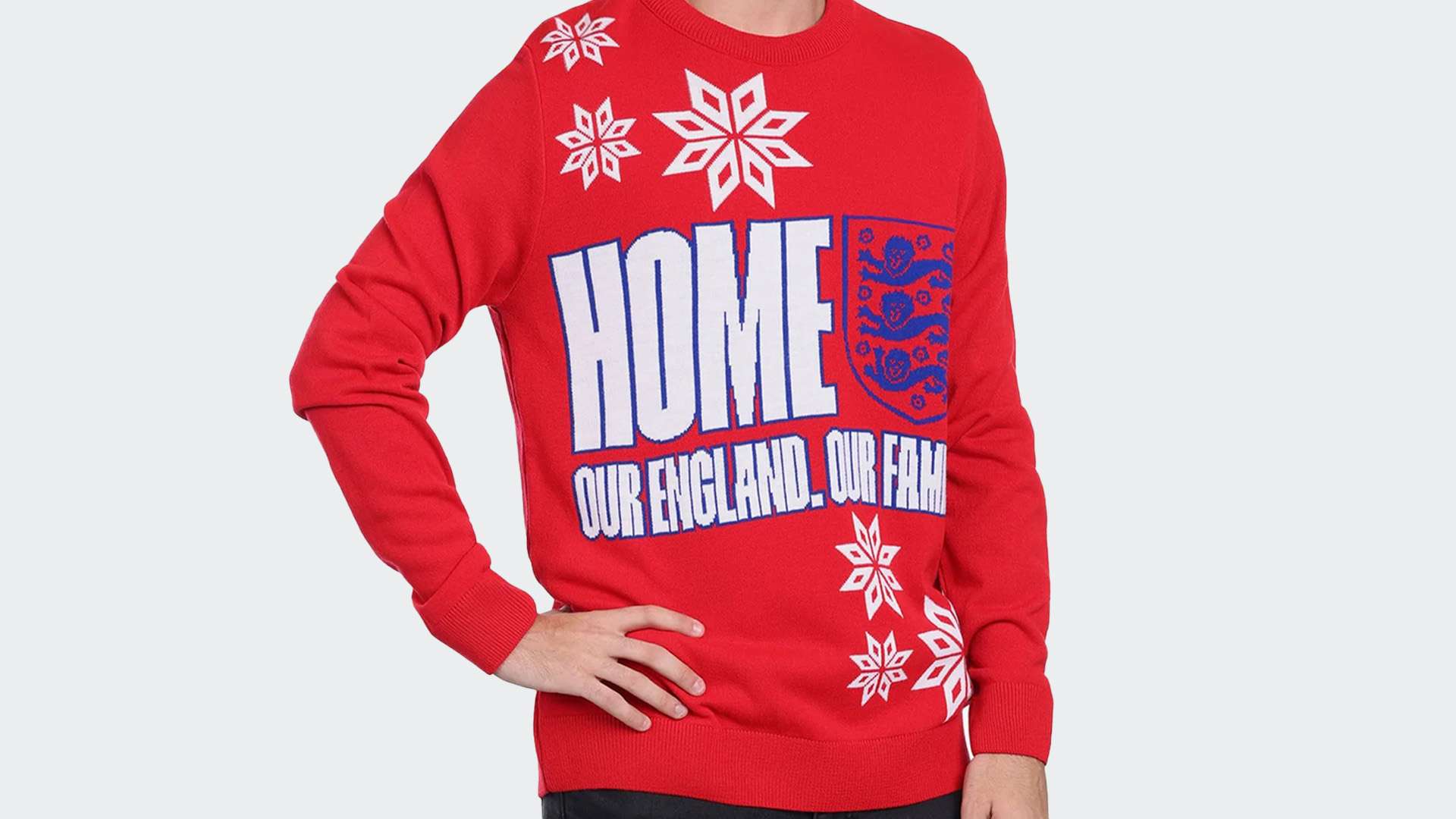 England It's Home Christmas Jumper