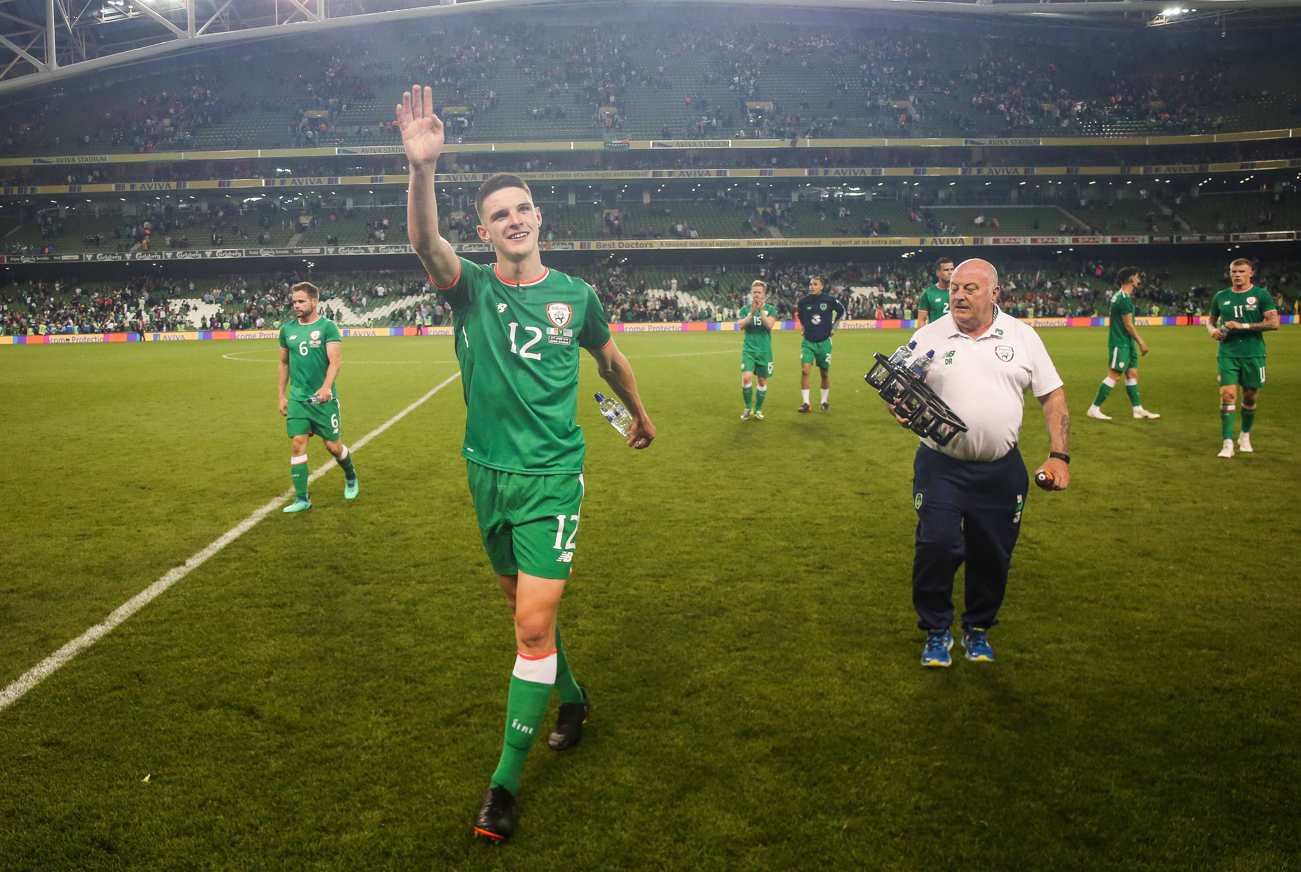 Declan Rice Irland 2018