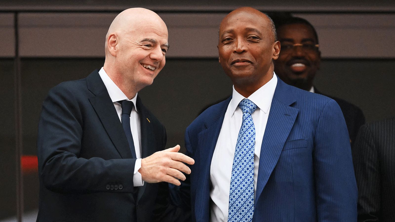 Gianni Infantino Patrice Motsepe