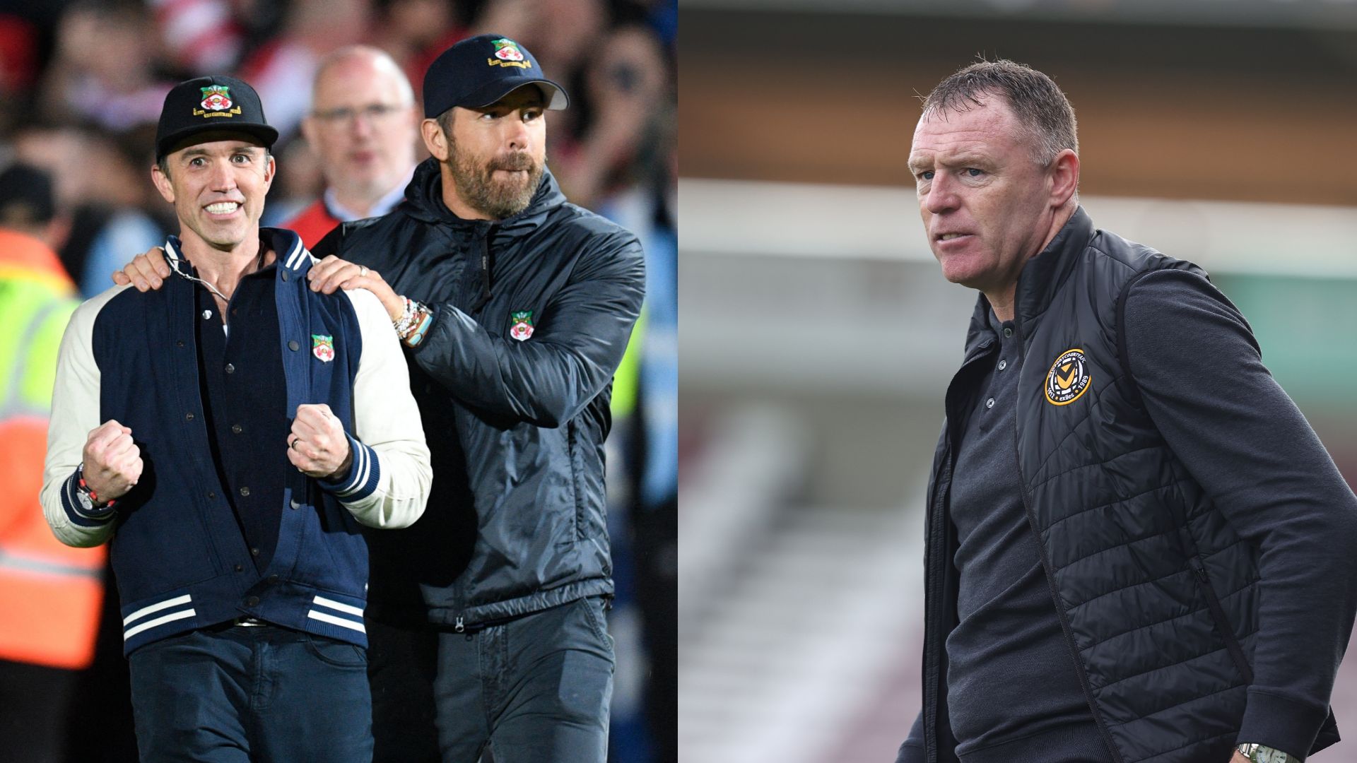 Newport County boss Graham Coughlan admitted that Wrexham are 'not on the same planet'