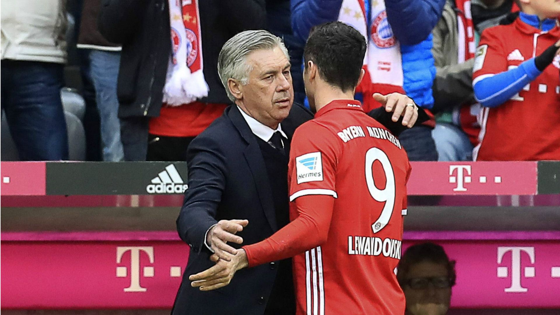 *GER ONLY* Carlo ancelotti Robert Lewandowski 042017