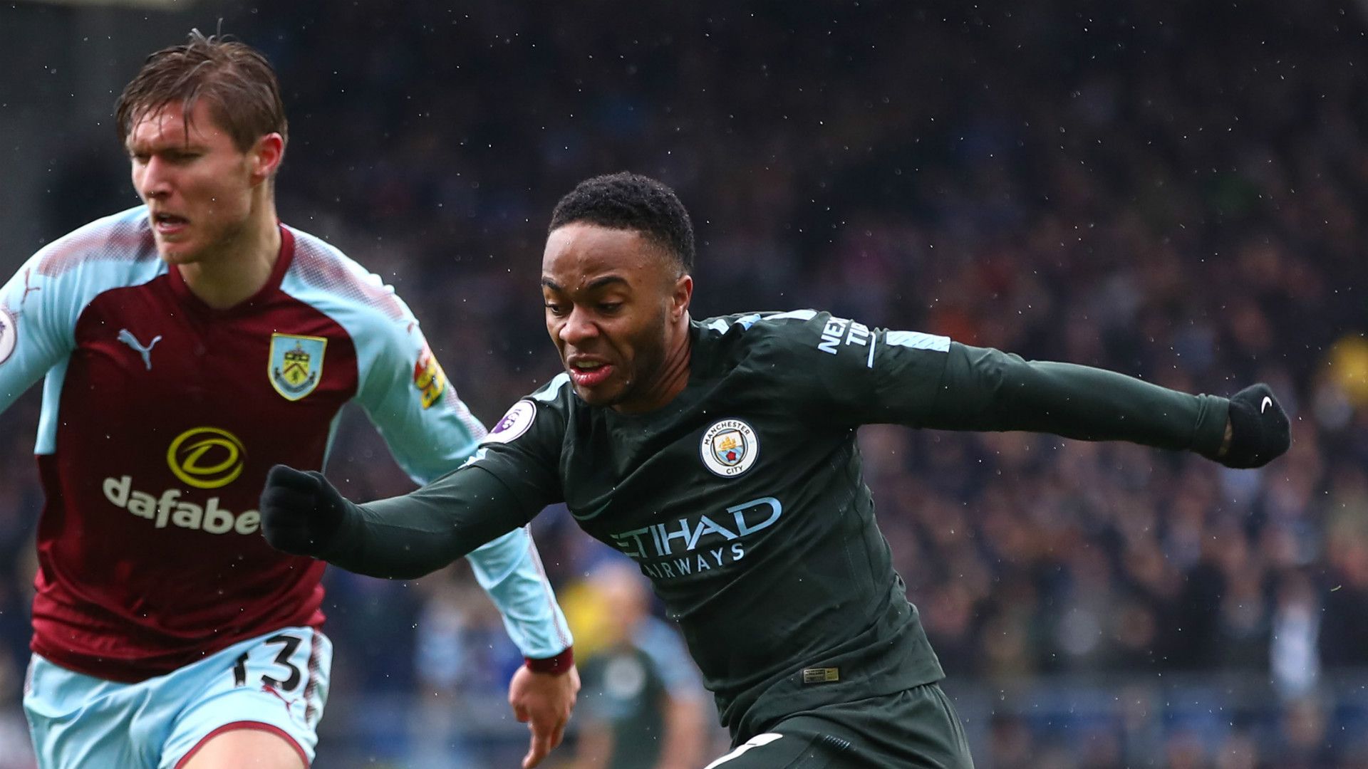 Raheem Sterling Manchester City Burnley