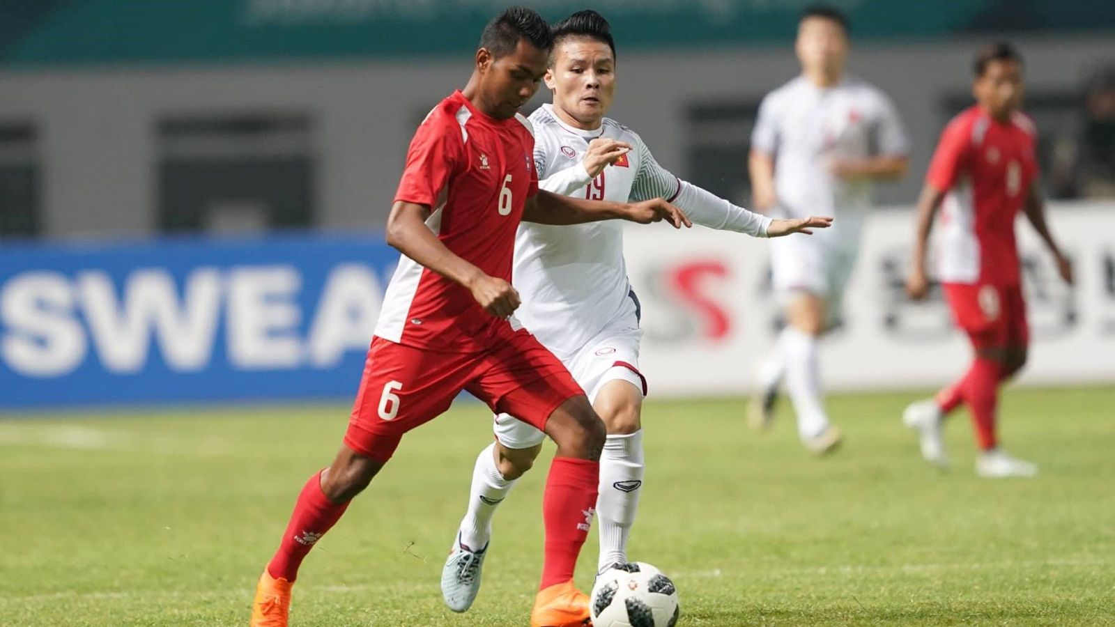 Olympic Việt Nam Olympic Nepal Bảng D ASIAD 2018