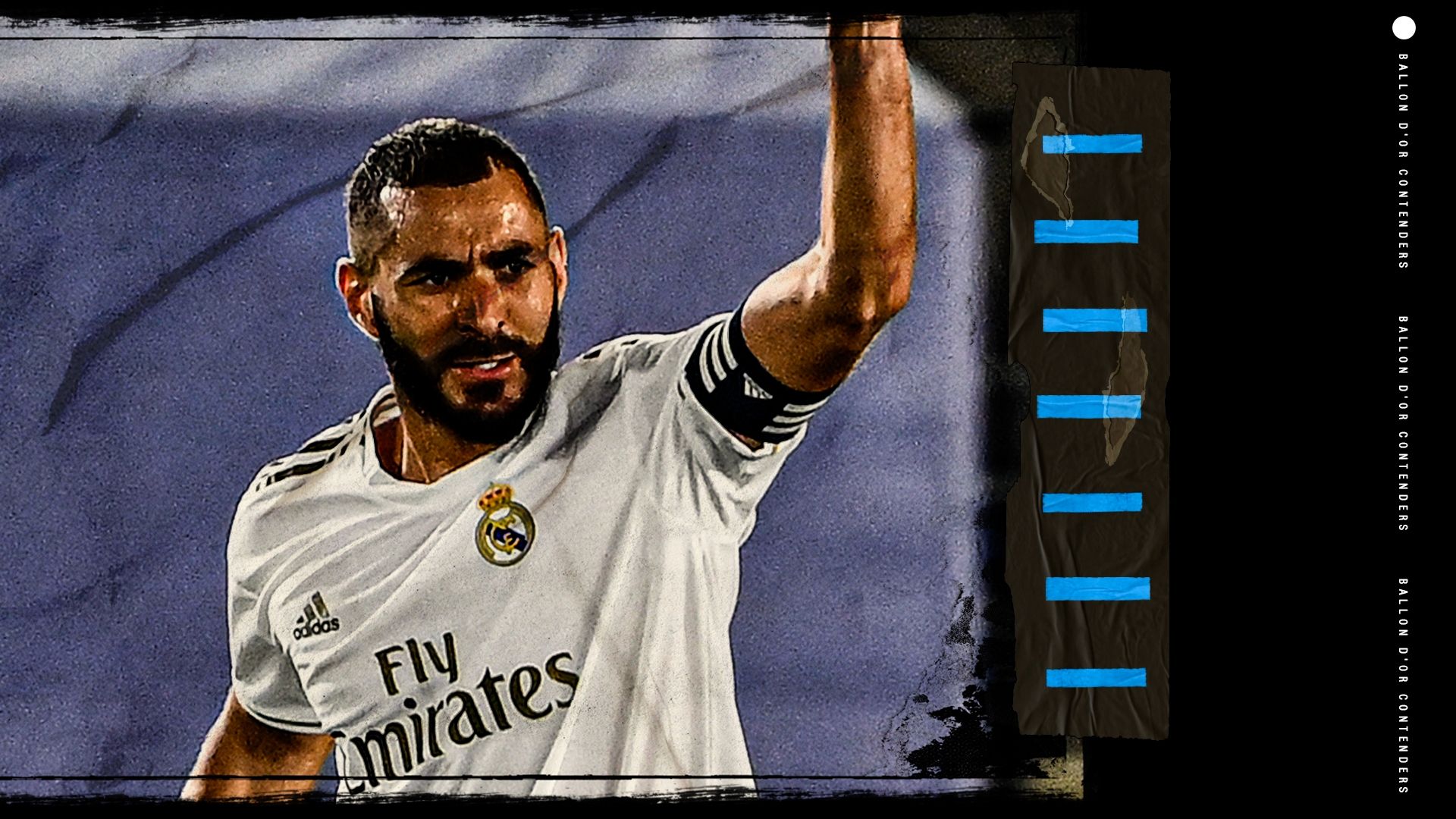 Karim Benzema Ballon d'Or GFX