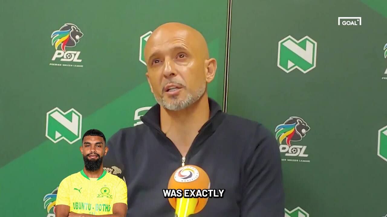 Miguel Cardoso Mamelodi Sundowns Keanu Cupido video