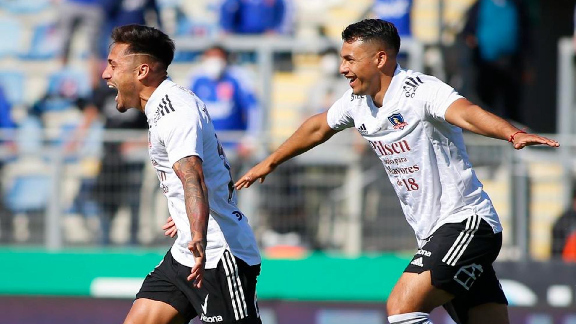 Marcos Bolados - Iván Morales Universidad de Chile Colo Colo