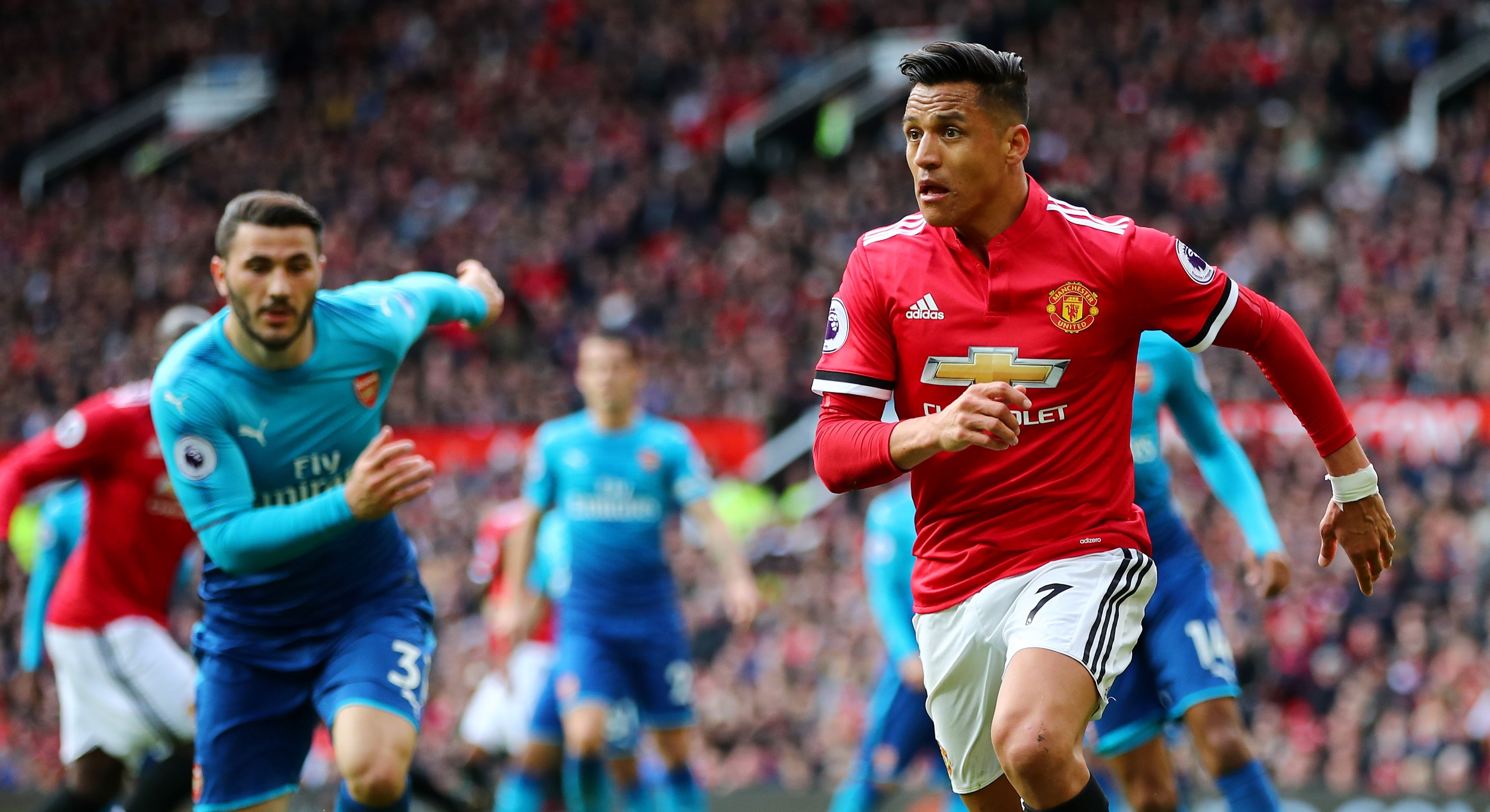 Alexis Sanchez Manchester United Arsenal