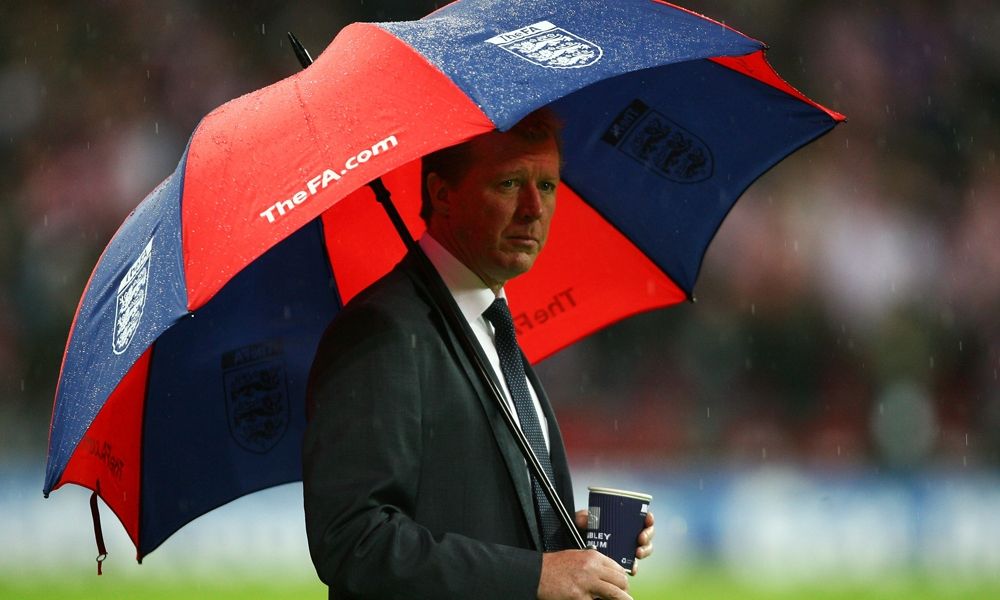 Steve McClaren England  Croatia Euro2008 Qualifier 11212007