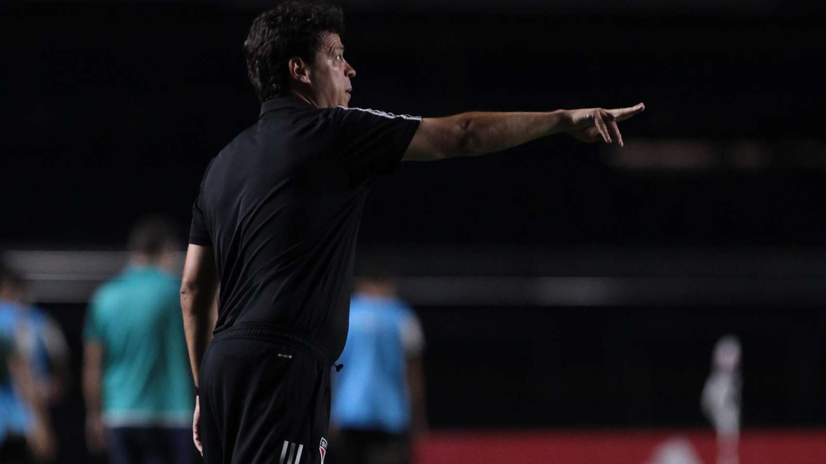 Fernando Diniz em São Paulo x Coritiba