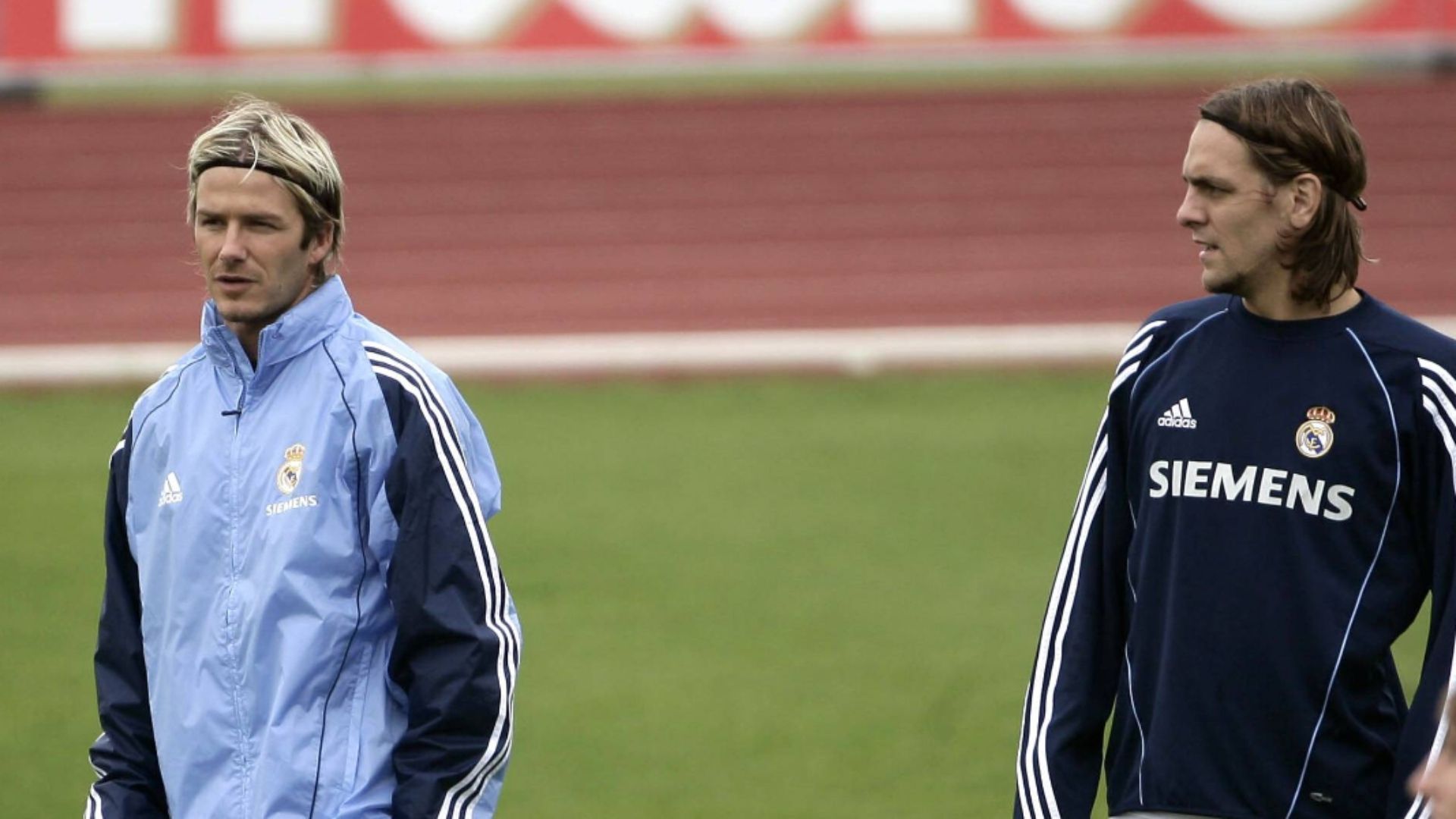 GER ONLY Jonathan Woodgate David Beckham Real Madrid 2005