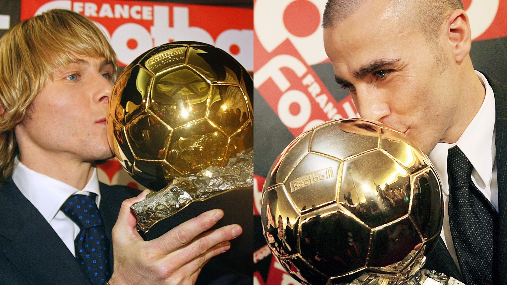 Nedved Cannavaro Ballon d'Or